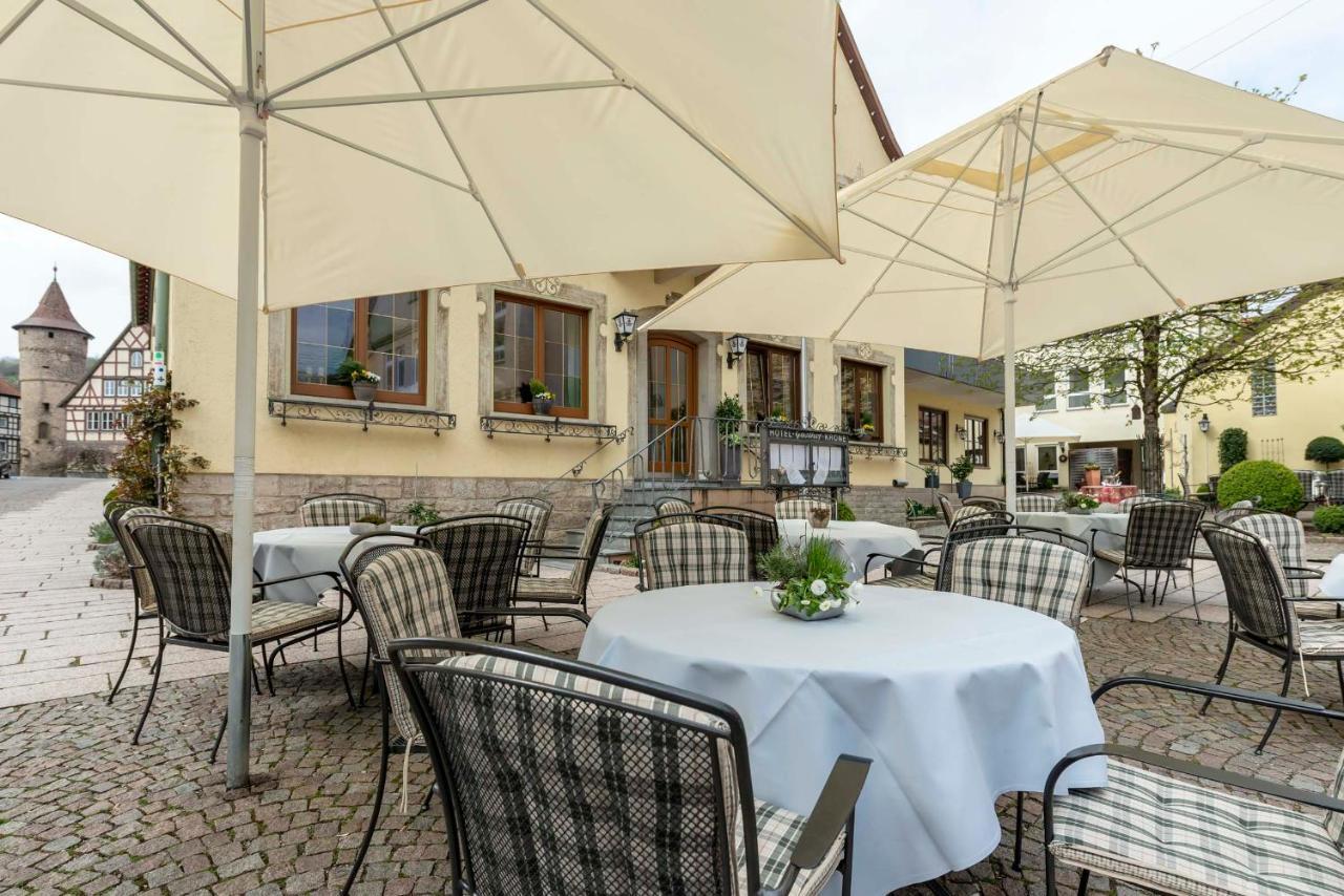 Hotel Gasthof Krone Niederstetten Zewnętrze zdjęcie